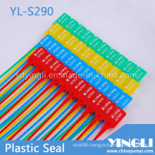 Plastic Container Seals with Logo and Serial Number